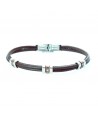 Bracciale Uomo in Pelle Blu